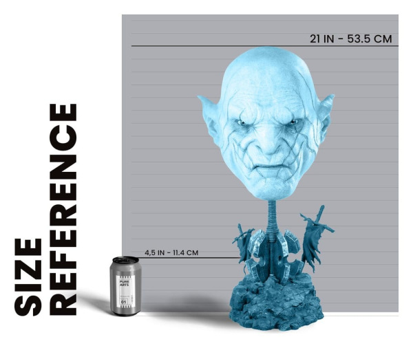 Lord of the Rings Art Mask Replica 1/1 Azog 54 cm 9
