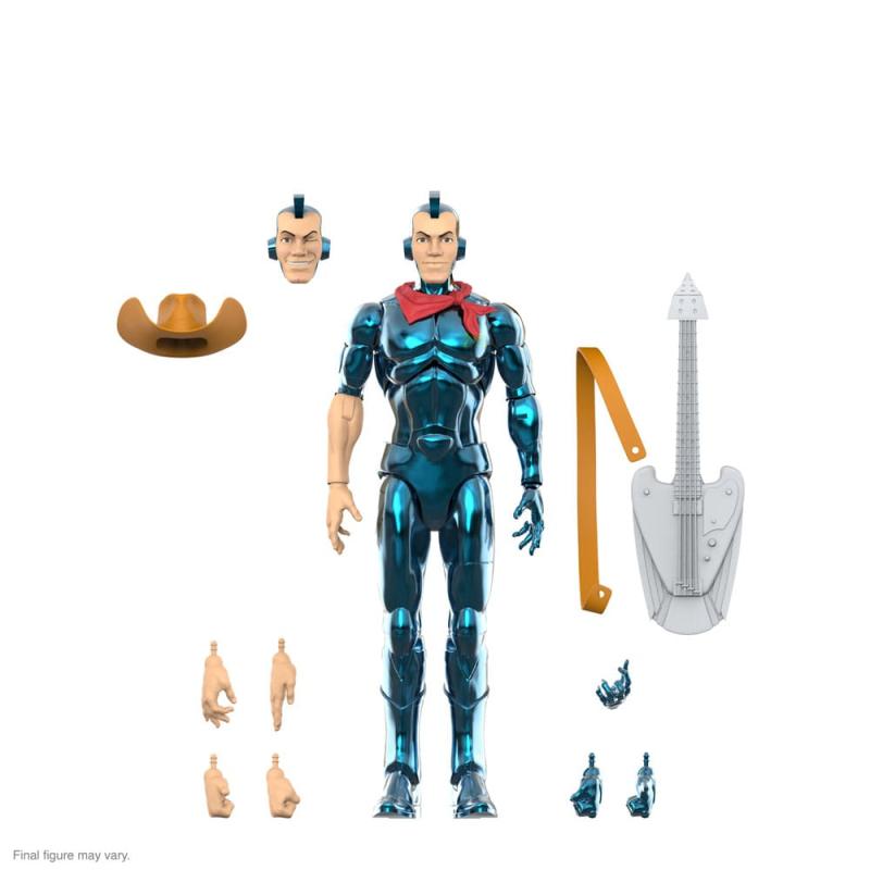 SilverHawks Ultimates Action Figure Bluegrass (Toy Version - Vac Metal) 18 cm