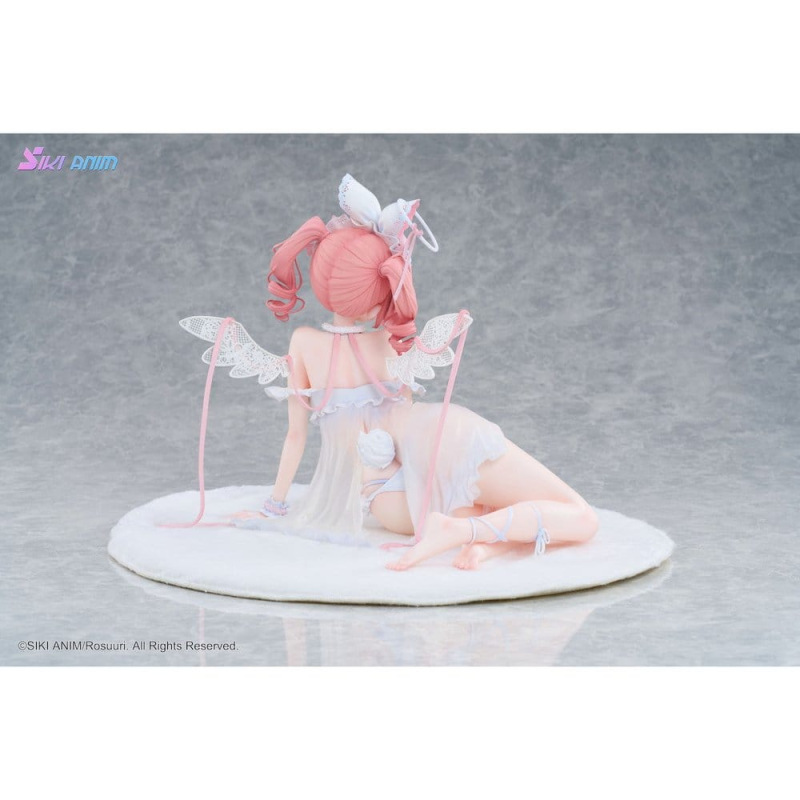 Original Character PVC Figure 1/4 White Rabbit Rosu Angel Ver. Illustrated by Rosuuri Bonus Edition 4