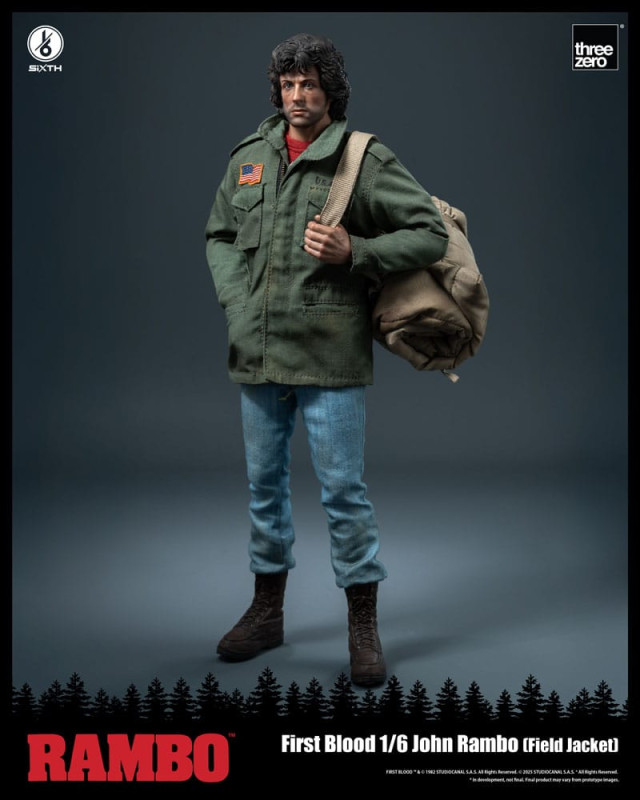 Rambo: First Blood Action Figure 1/6 John Rambo (Field Jacket) 31 cm 4