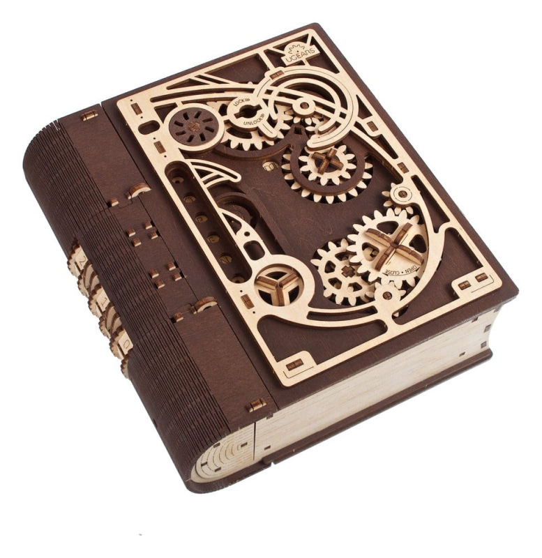 Ugears 3D Wooden Puzzle Book of Secrets 8