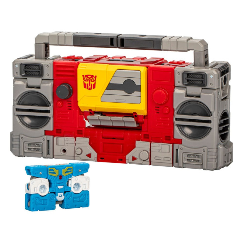 The Transformers: The Movie Generations Studio Series Voyager Class Action Figure Autobot Blaster & 11