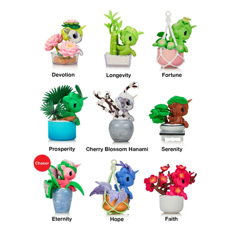 Unicorno Blind Box Figures Assortment Botanical Harmony 7 cm (8)