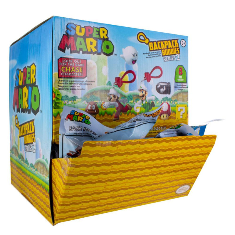 Super Mario Backpack Buddies Mystery Bags Display Series 2 (24)