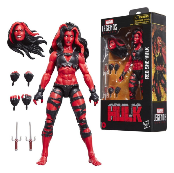 Hulk Marvel Legends Action Figure Red She-Hulk 15 cm 1