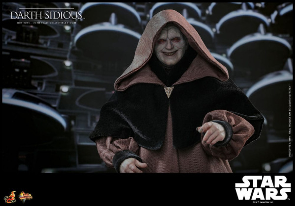 Star Wars Movie Masterpiece Action Figure 1/6 Darth Sidious 29 cm 13