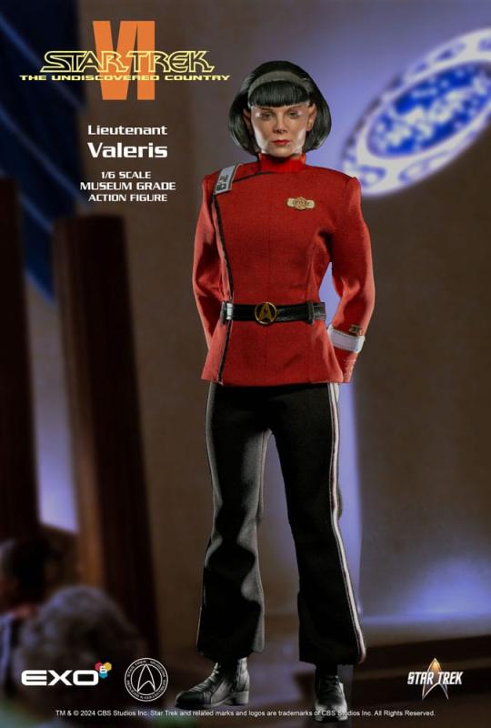 Star Trek VI: The Undiscovered Country Action Figure 1/6 Lieutenant Valeris 28 cm 3