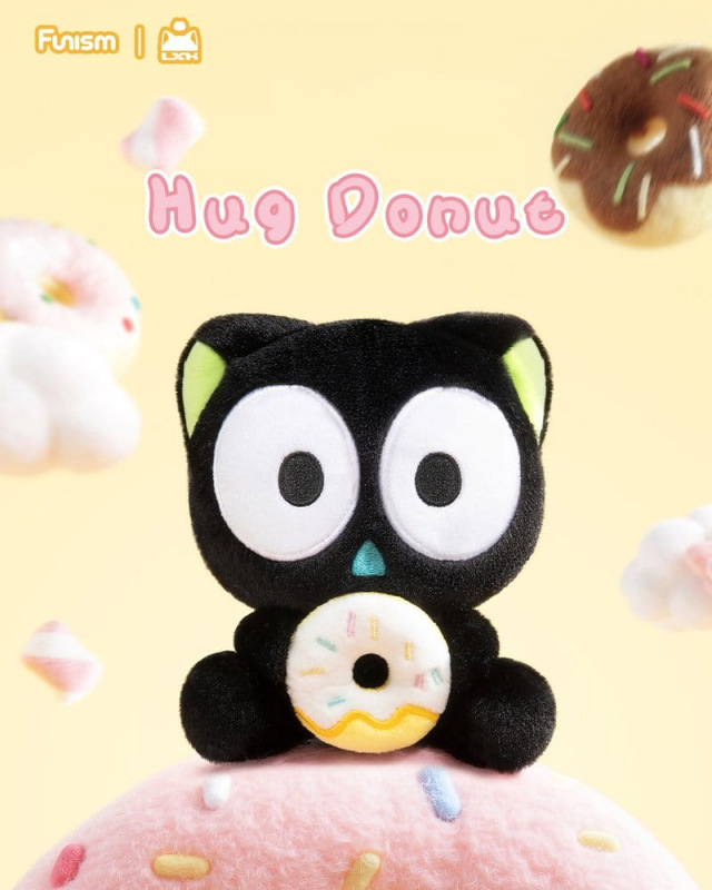 Luo Xiaohei Hug Series Plush Keyring Blind Box Display (6) 5