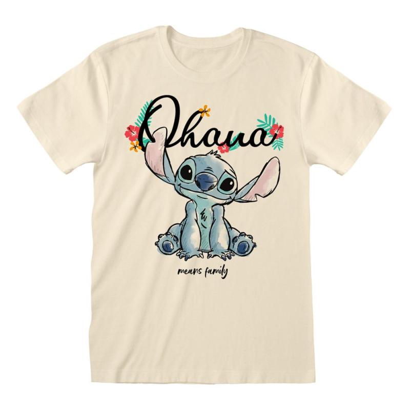 Lilo & Stitch T-Shirt Ohana Means Family Size S