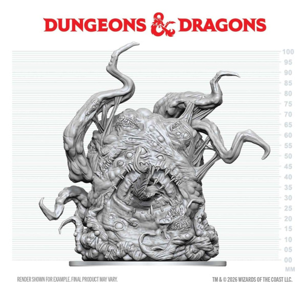 Dungeons & Dragons Nolzur's Marvelous Miniatures Unpainted Miniature Shoggoth 20 cm 2