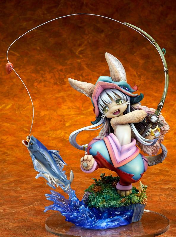 Made in Abyss PVC Statue 1/8 Nanachi Gankimasu Fishing 23 cm