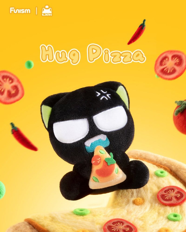 Luo Xiaohei Hug Series Plush Keyring Blind Box Display (6) 4