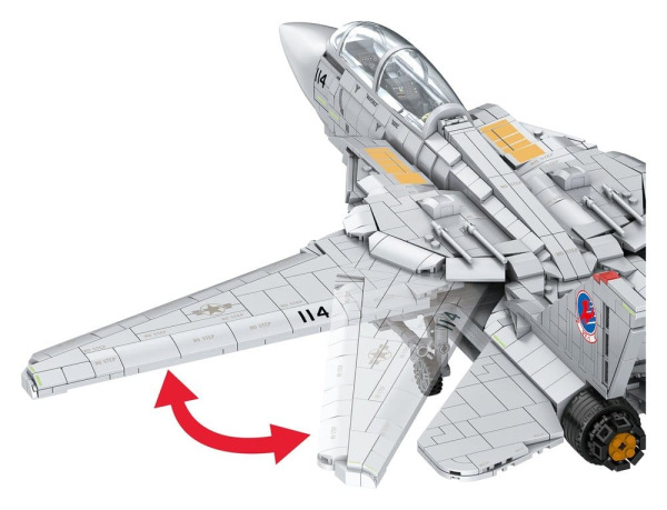 Top Gun Brick System Set Maverick's F-14A Tomcat 6