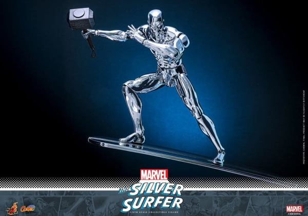 Marvel Action Figure 1/6 Silver Surfer 32 cm 7