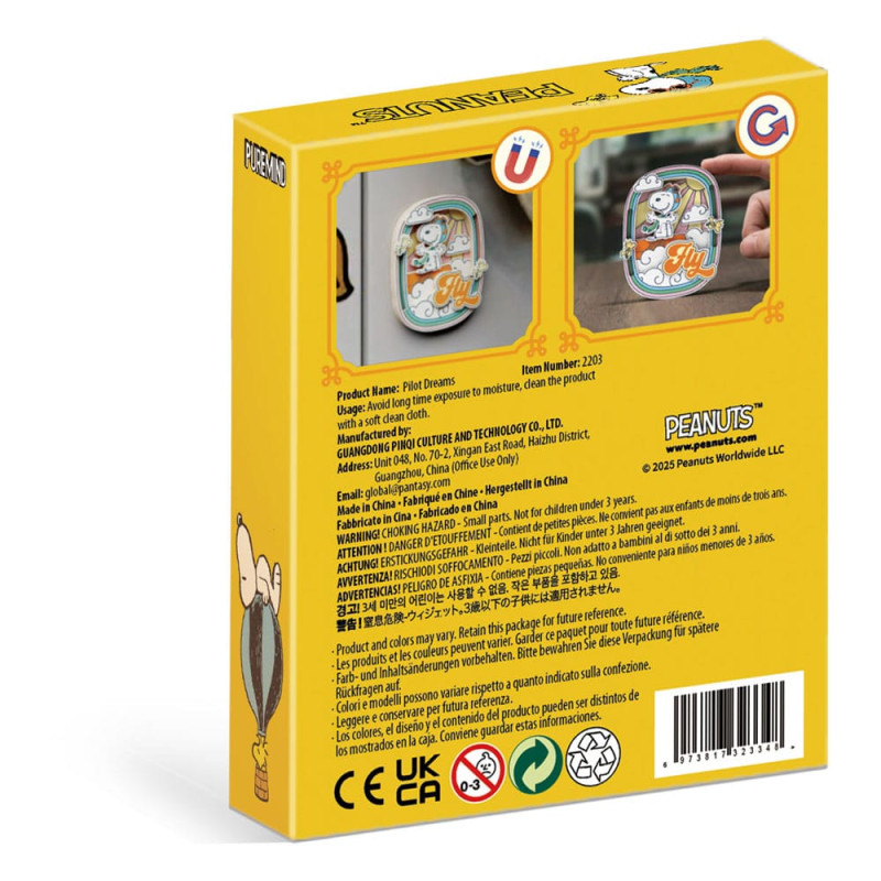 Peanuts Puremind Magnet Pilot Dreams 3