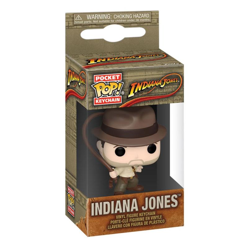 Indiana Jones POP! Vinyl Keychains 4 cm Indiana Jones Display (12)