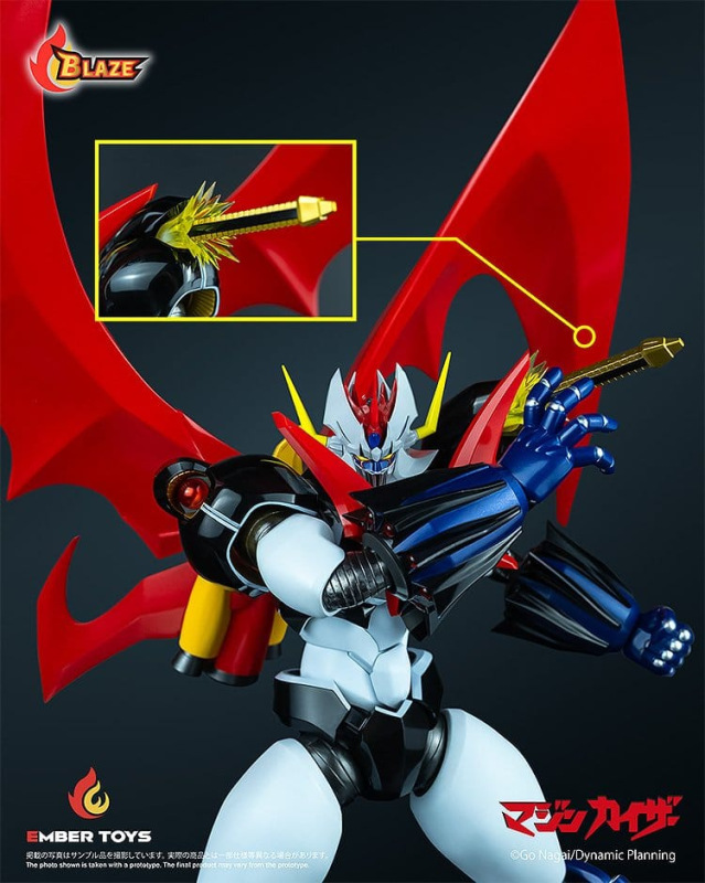 Mazinger BLAZE Series Diecast Action Figure Mazinkaiser (Original Version) 26 cm 6
