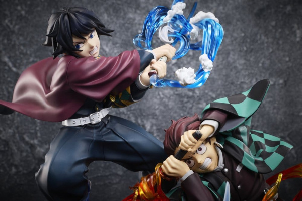 Demon Slayer: Kimetsu no Yaiba PVC Figure Tanjiro Kamado & Giyu Tomioka & Akaza 13 cm 7
