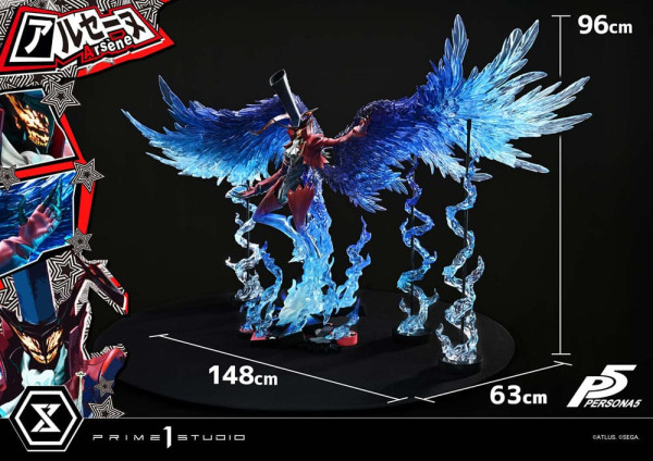 Persona 5 Premium Masterline Series Statue 1/4 Arsène Bonus Version 96 cm 4