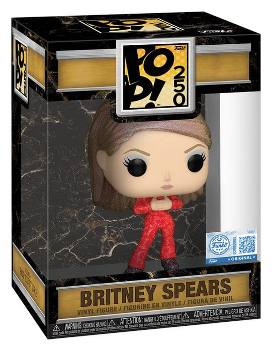 Britney Spears POP! Rocks Vinyl Figure Britney Spears (DGLT) 9 cm 1
