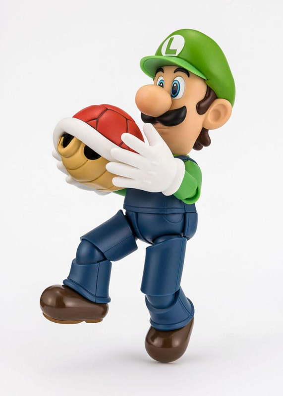 Super Mario S.H. Figuarts Action Figure Luigi 11 cm 3