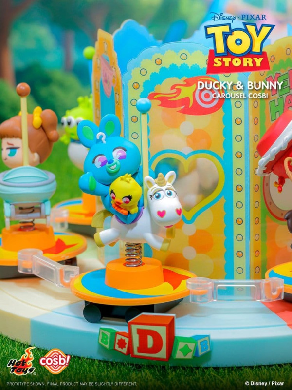 Toy Story Cosbi Mini Figures Carousel Collection 10 cm Blind Box Display (6) 6