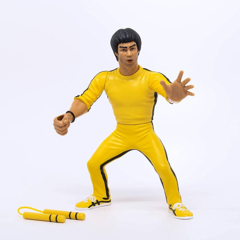 Bruce Lee Zombie Sailor's Toys Action Figure Yellow Tracksuit 11 cm 4