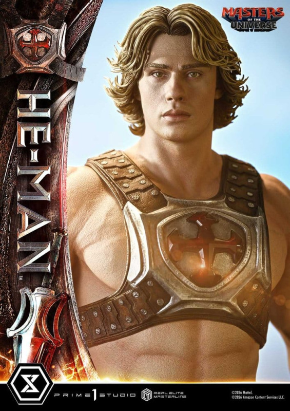 Masters of the Universe (2026 Film) Real Elite Masterline Series Statue 1/3 He-Man 93 cm 3