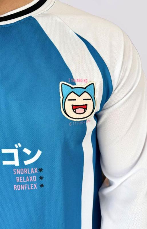 Pokemon Sweater Soccer Jersey Snorlax Size S