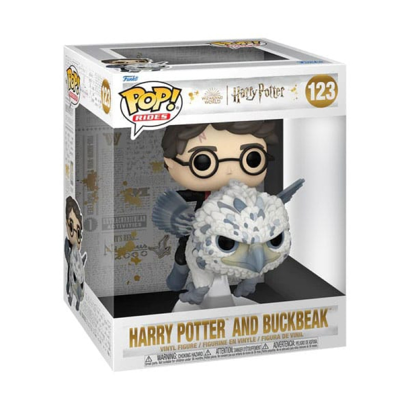 Harry Potter and the Prisoner of Azkaban POP! Rides Deluxe Vinyl Figure Harry & Buckbeak 13 cm 1