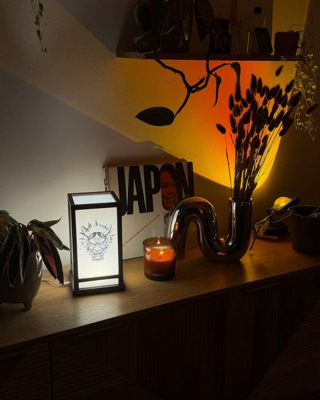 Lantern Oni 25 cm 3