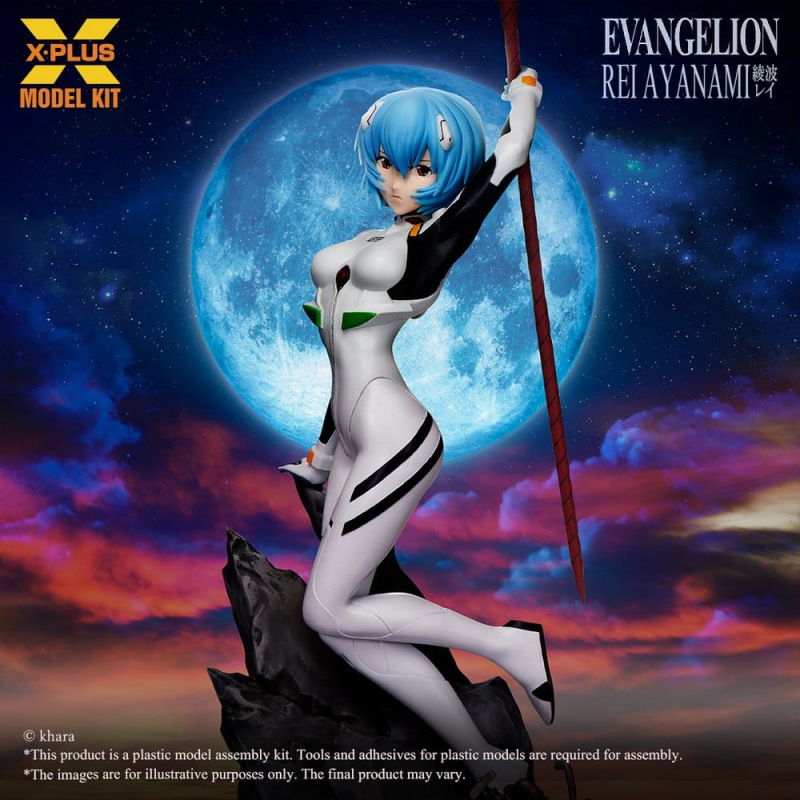 Neon Genesis Evangelion Plastic Model Kit 1/8 Rei Ayanami 40 cm 9