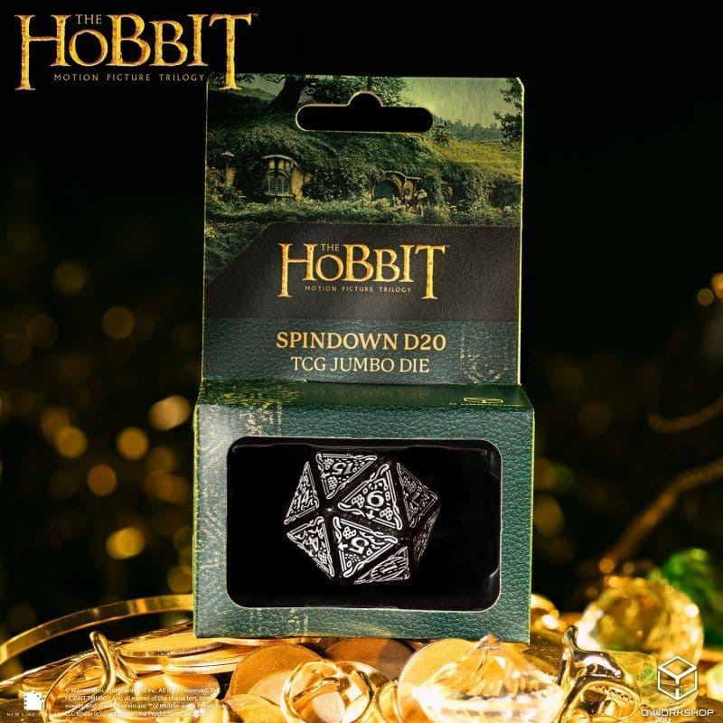 The Hobbit Spindown Jumbo Die Umbral TCG D20 3