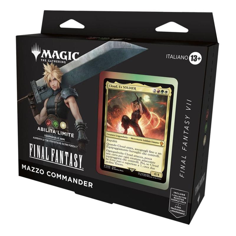 Magic the Gathering Final Fantasy Commander Decks Display (4) italian 6