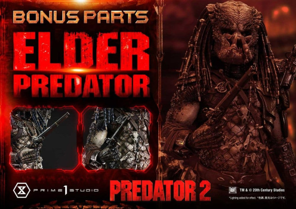 Predator 2 (Film) Museum Masterline Statue 1/3 Elder Predator DX Bonus Version 94 cm 2