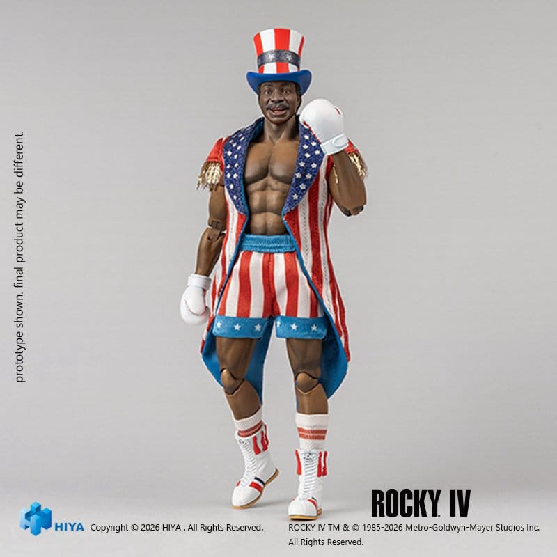 Rocky IV Exquisite Super Series Action Figure 1/12 Apollo 16 cm 2