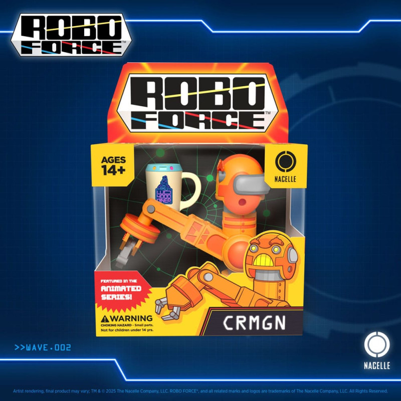Robo Force Action Figure Wave 2 CRMGN 10 cm 4