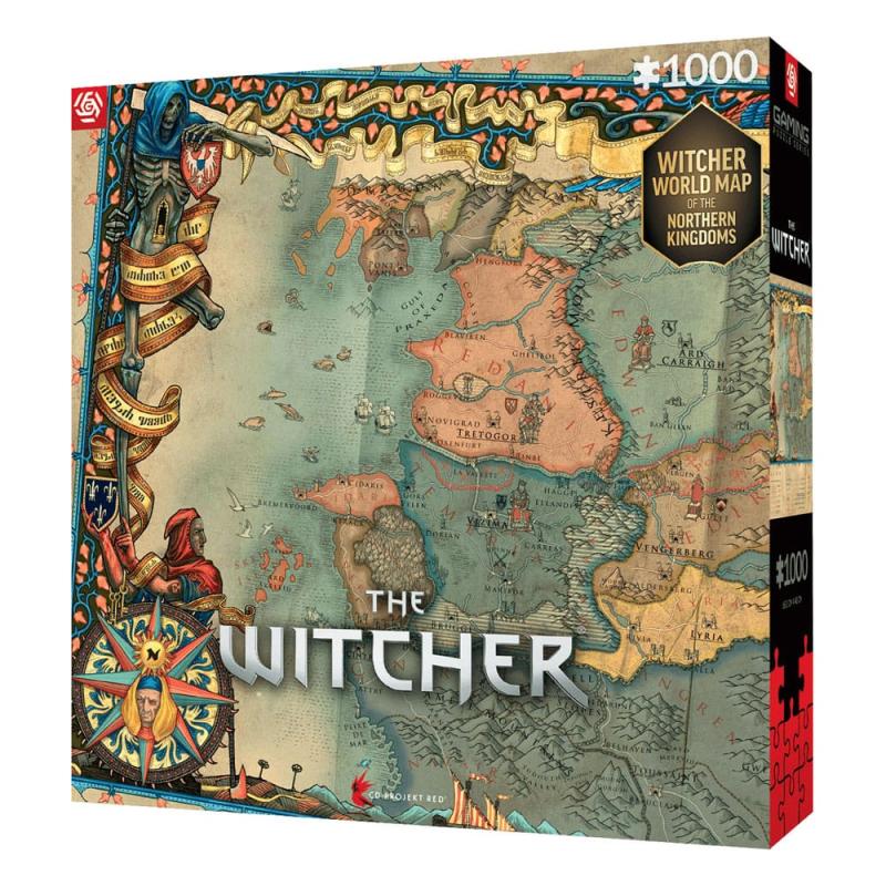 The Witcher 3 Gaming Puzzle The Northern Kingdoms (1000 pieces)