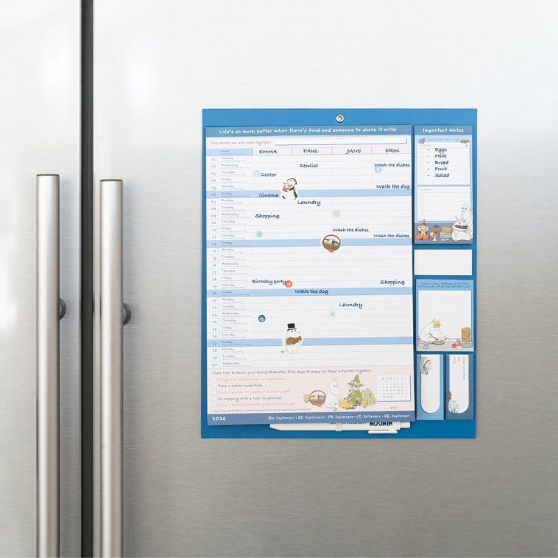 Moomin Magnetic Planner 2026/27 30 x 35 cm 1