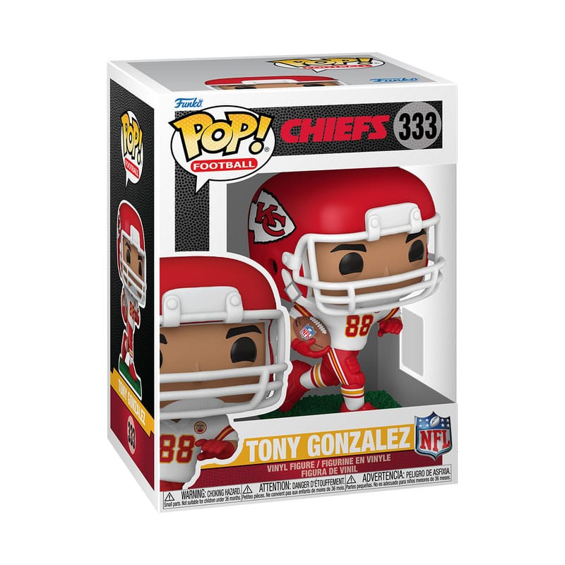 NFL: Legends POP! Sports Vinyl Figure Legends- Tony Gonzalez(Chiefs) 9 cm 1