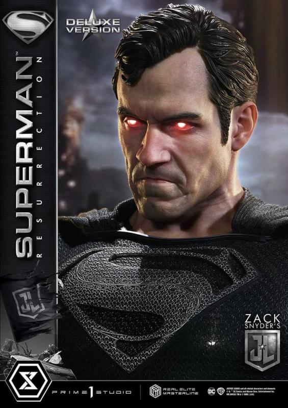 Zack Snyder's Justice League Real Elite Masterline Series Statue 1/3 Superman Resurrection Deluxe Bo 12