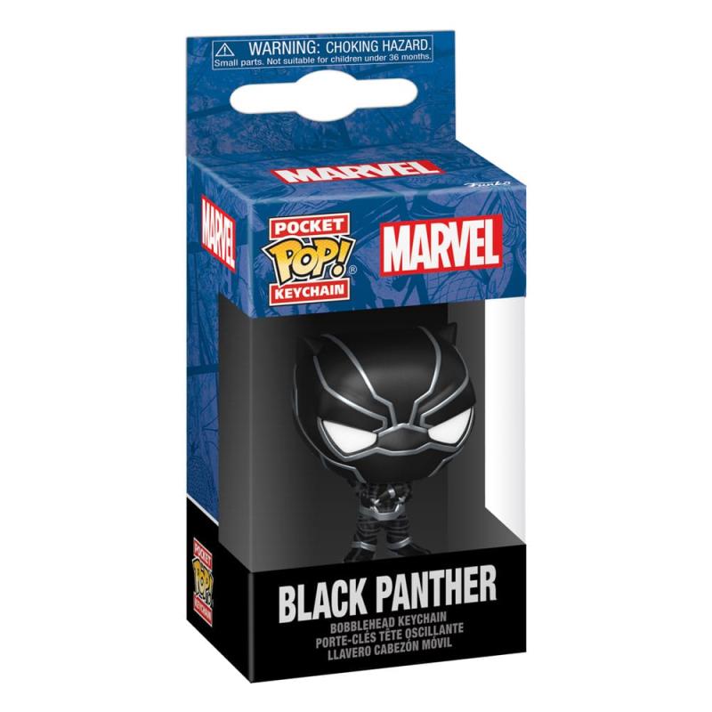 Marvel POP! Vinyl Keychains 4 cm New Classics - Black Panther Display (12)