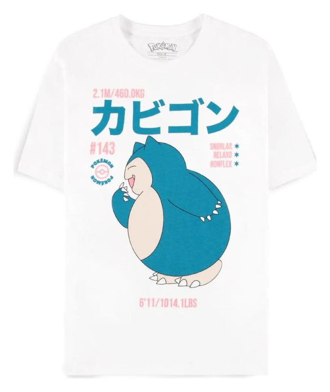 Pokémon T-Shirt Snorlax Size S