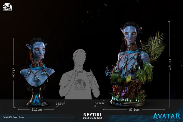Neytiri life size bust by Infinity Studio (Elite Edition) 2