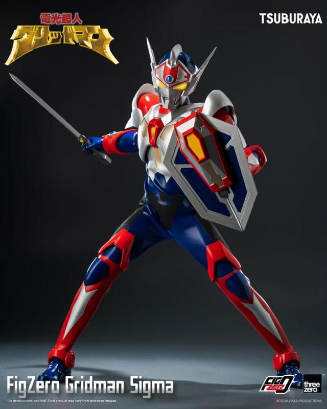 Gridman the Hyper Agent: Revenge of Neo Evil Lord FigZero Action Figure Gridman Sigma 30 cm 7