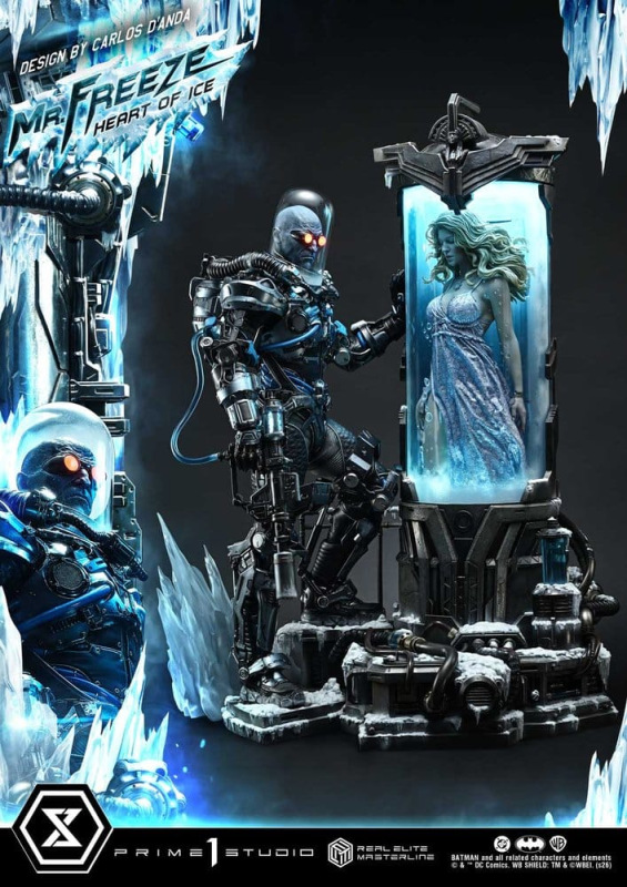 DC Comics Real Elite Masterline Series Statue 1/3 Batman (Comics) Mr. Freeze Heart of Ice (Design by 9