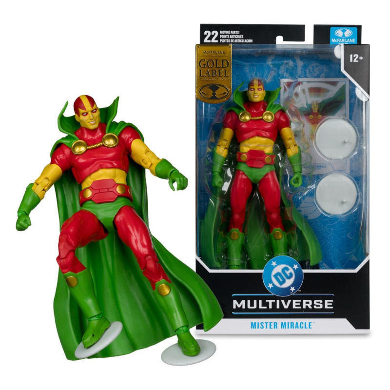 DC Multiverse Action Figure Mister Miracle (New Gods) (Gold Label) 18 cm 4