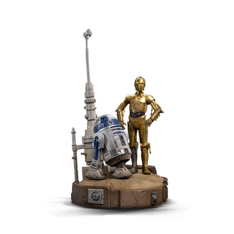 Star Wars Deluxe Art Scale Statue 1/10 C-3PO & R2D2 31 cm