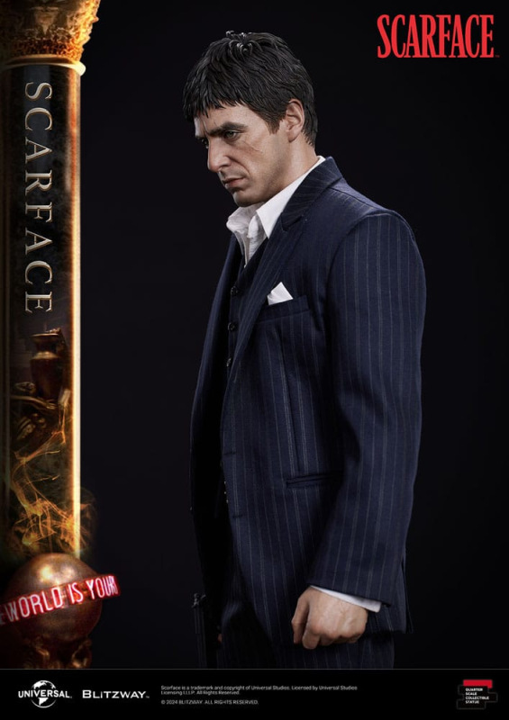Scarface Superb Scale Statue 1/4 Tony Montana 53 cm 3