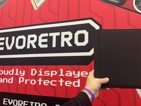 Evoretro Topload Cards Binder 2x2 160 Cards Black 24.4 x 19.1 cm 3